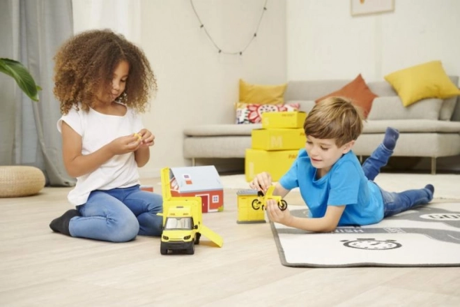 Set met voertuig DHL 25 cm City