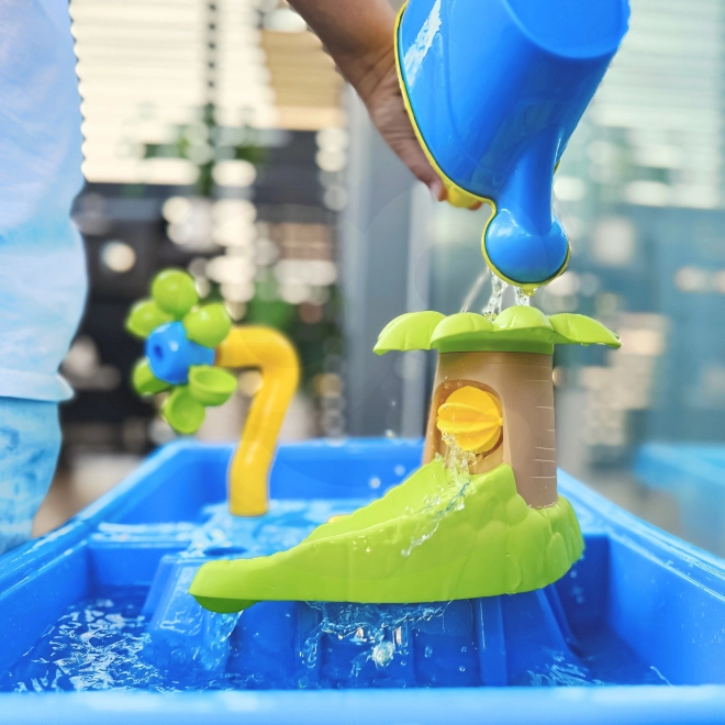 Spel met water en zand