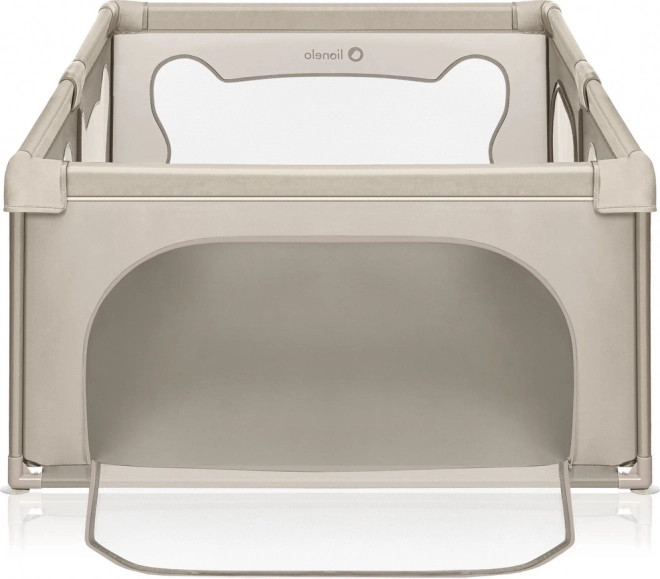 Kinderbox Lionelo Willow in de kleur zandbeige