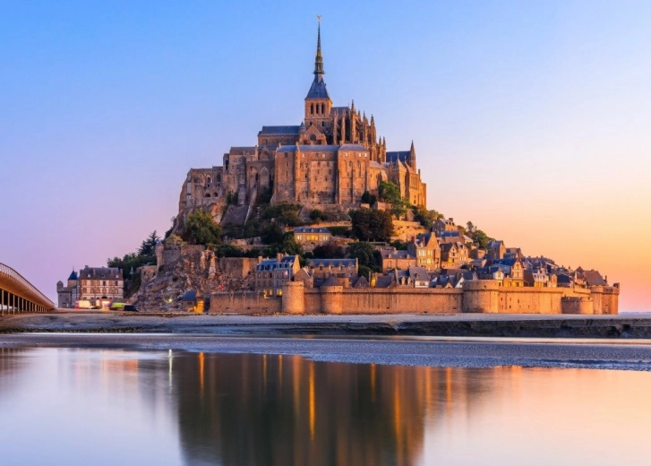 Puzzel Mont-Saint-Michel, Frankrijk 500 stukjes BLUEBIRD