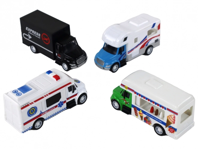IJscowagen met wrijvingsaandrijving 1:87 A