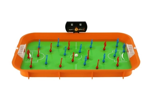Voetbal/Voetbalbordspel plastic in doos 53x31x9cm