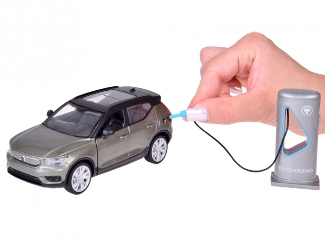 Metalen modelauto elektrische crossover Volvo XC40