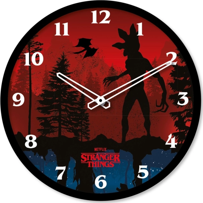 Wandklok Stranger Things