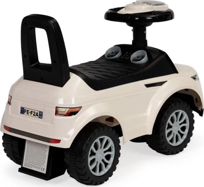 ECOTOYS Loopauto met melodieën wit