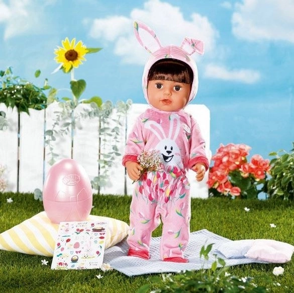 BABY born Paasei met outfit en stickers