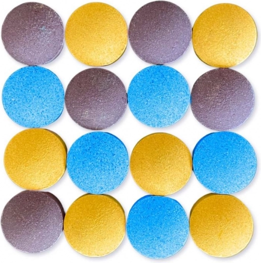 Magische kleurexplosie in het bad