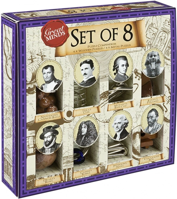 Puzzels Great Minds: Historische Figuren 8v1