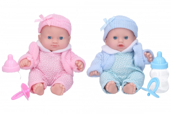 Pop baby met accessoires