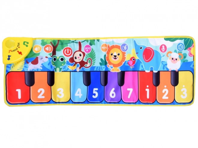 Muzikale dansmat met getallen