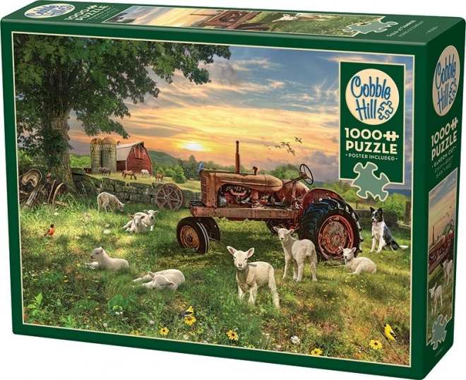 Puzzel Veld bij zonsopgang van Cobble Hill 1000 stukjes