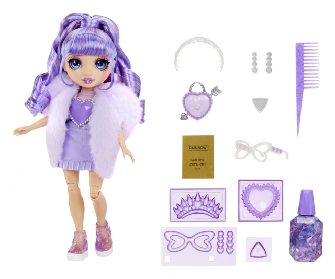 Rainbow High Creatieve Kristallen pop - Violet Willow