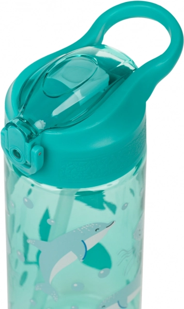 Tritan fles met rietje oceaanwereld 500 ml