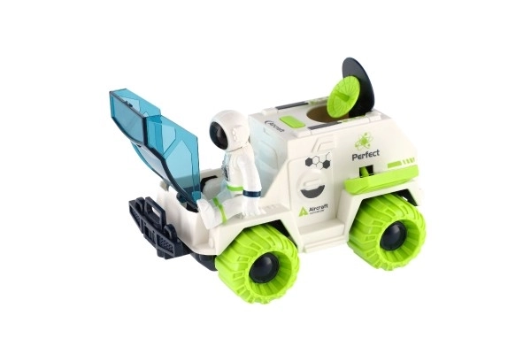 Ruimteauto met traagheidsmotor