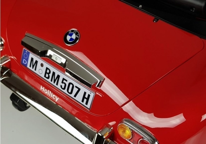 Accu auto BMW Retro rood