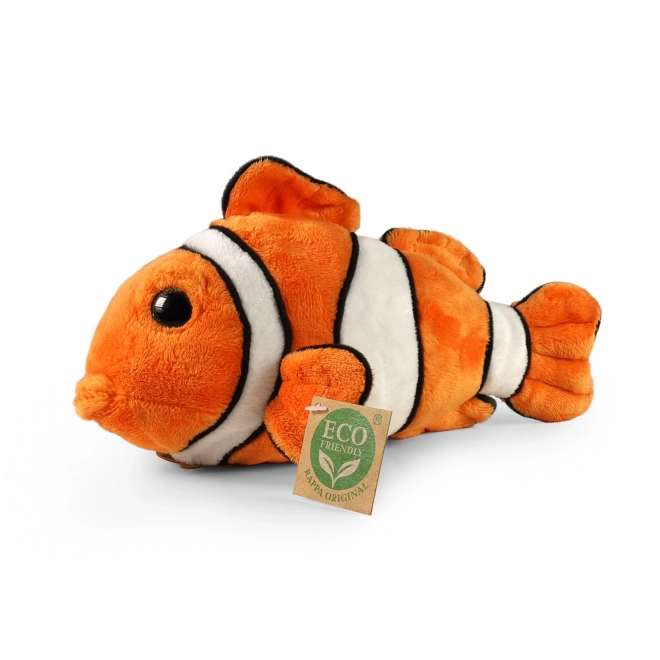 Pluchen vis Oranje anemoonvis 25 cm eco-friendly