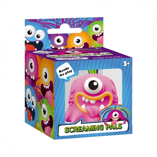 Schreeuwende monster grap voor kinderen