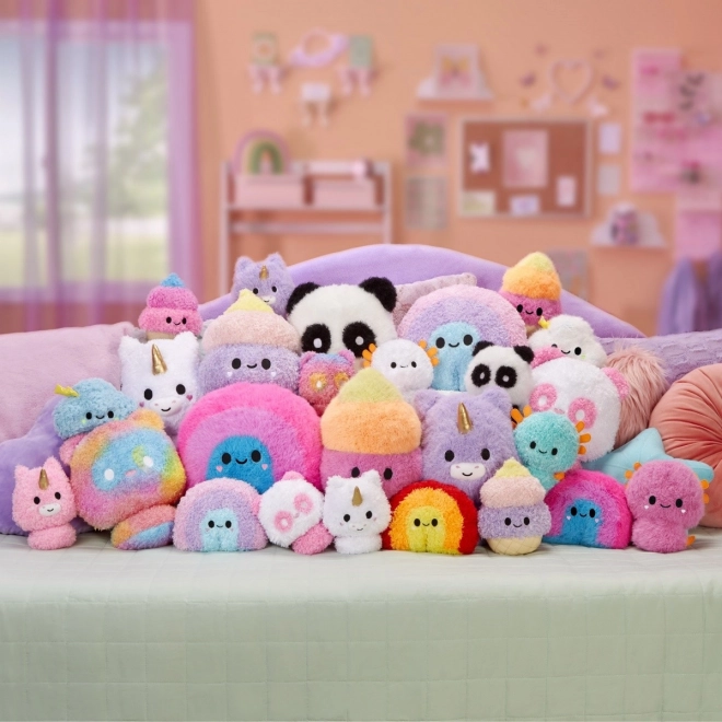 Pluche Grote Fluffie Stuffiez - Regenboog