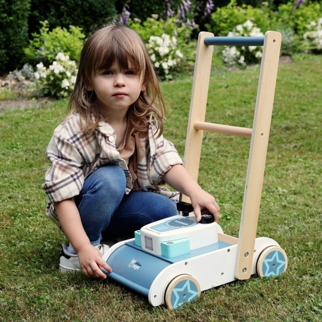 Houten maaier met geluid Adam Toys