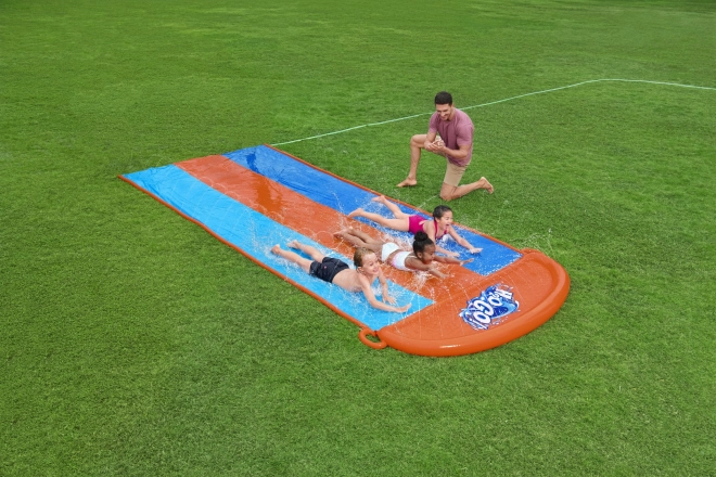 Waterglijbaan drie banen 4,88 m
