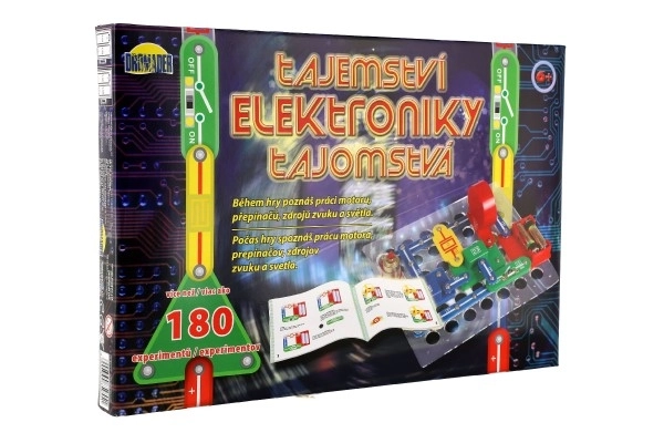 Het geheim van elektronica 180 experimenten op batterijen in doos 42x28,5x4cm vanaf 6 jaar