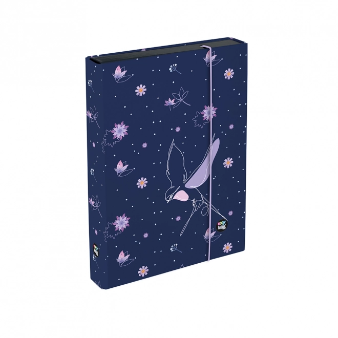 Doos voor schriften A4 Jumbo OXY GO Bloemen
