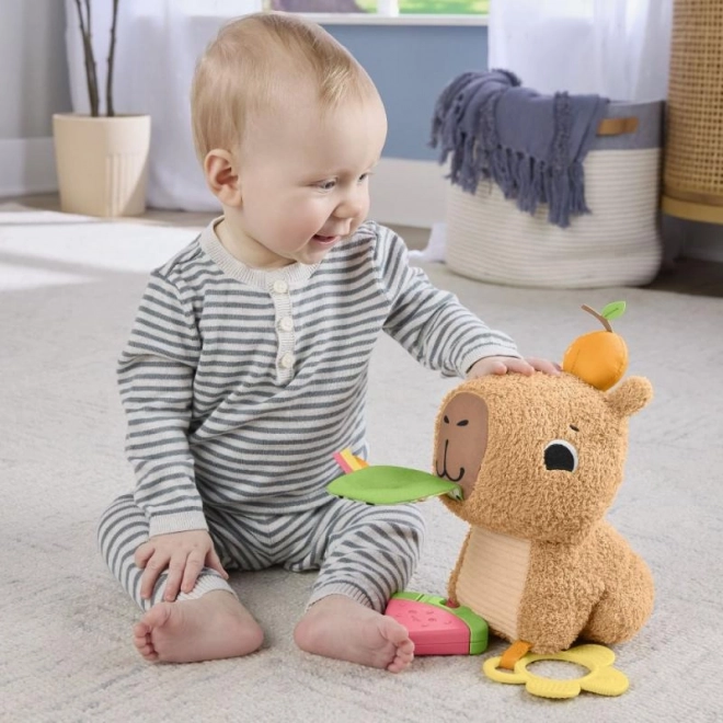 Fisher-Price pluchen speelgoed capibara met accessoires