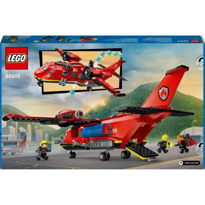 LEGO® City 60413 Brandweer Reddingsvliegtuig