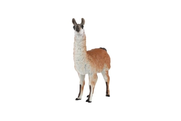 Lama alpaka gemaakt van plastic 12cm in zakje