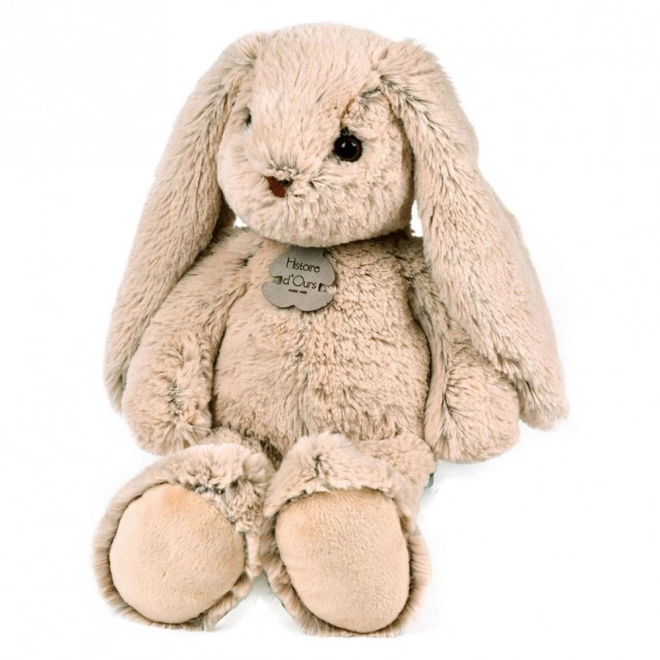 Doudou Histoire d'Ours Pluche Vriend Beige Konijntje 40 cm