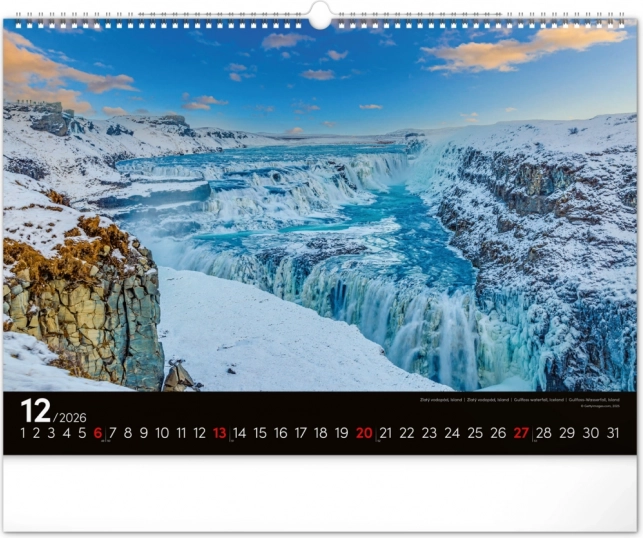 Wandkalender Landschappen 2026