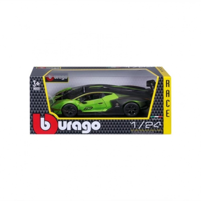 Bburago 1:24 Race Lamborghini Essenza SCV12 – Groene