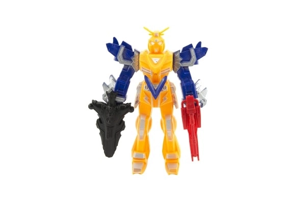 Robotische krijgsfigurine 15 cm