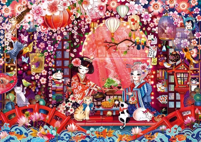 Puzzel Japanse theeceremonie 500 stukjes