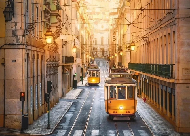 Puzzel Romantisch Lissabon, Portugal 1000 stukjes