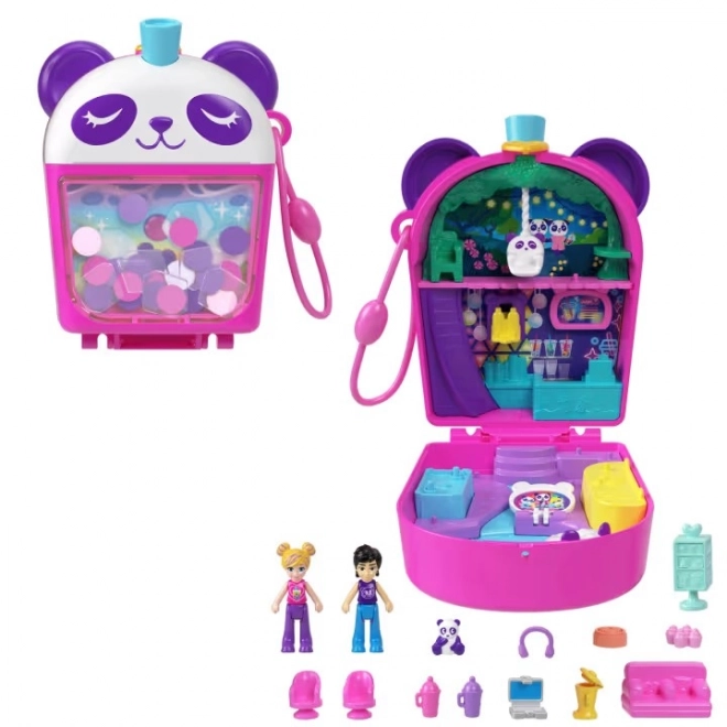 Polly Pocket Panda Compacte theeset