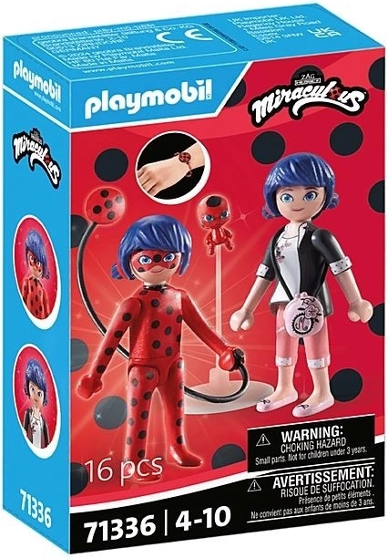 Playmobil Miraculum: Marinette en Ladybug