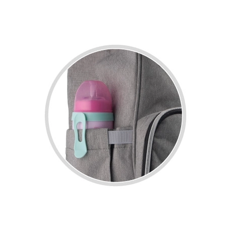 Canpol baby's luiertas LADY MUM – Grijs