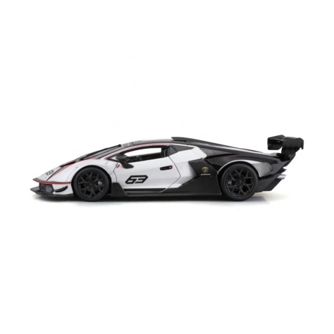 Bburago 1:24 Race Lamborghini Essenza SCV12 – Wit