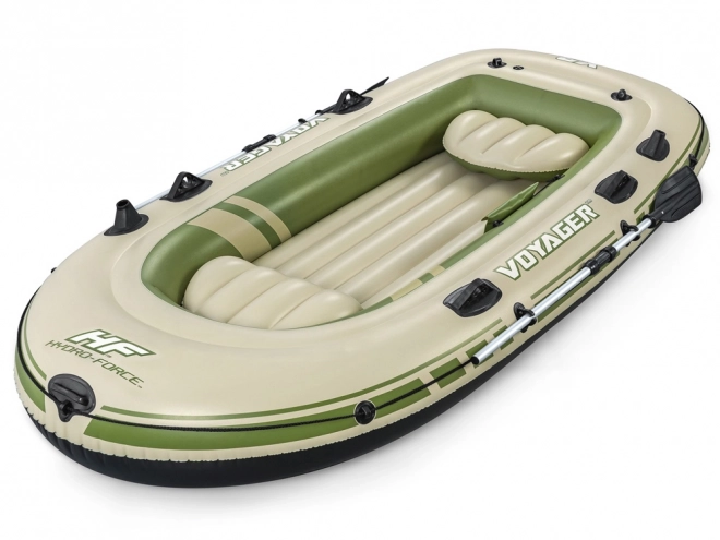 Opblaasboot voor 3 personen met riemen Voyager X3