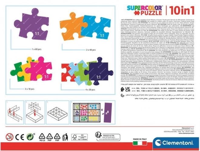 Puzzel Varkentje Peppa 10in1 van Clementoni