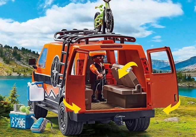 Set figuren voor terrein 70660 Uitstap met bestelwagen