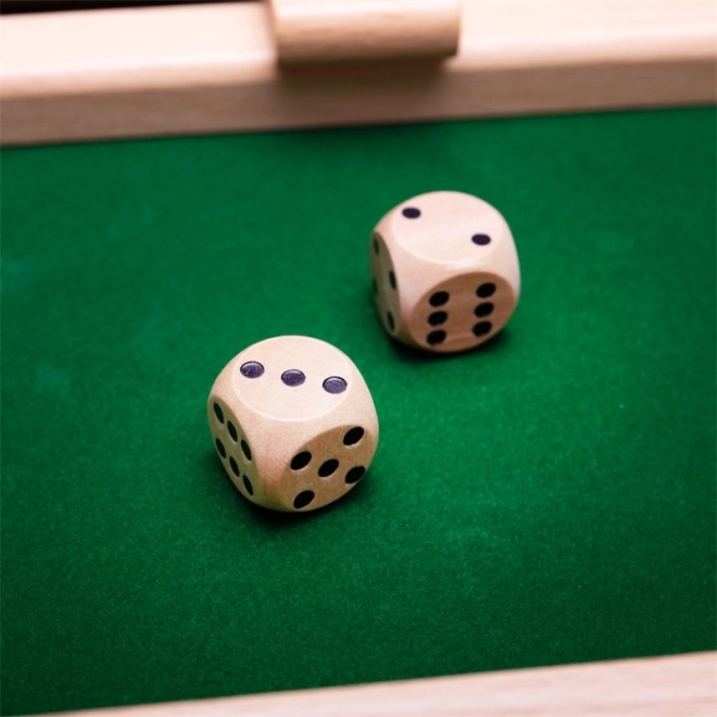 houten spel Shut the Box BIGJIGS TOYS