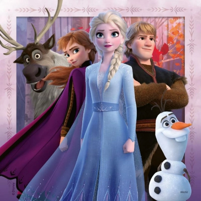 Ravensburger puzzel Frozen 2: De reis 3x49 stukjes