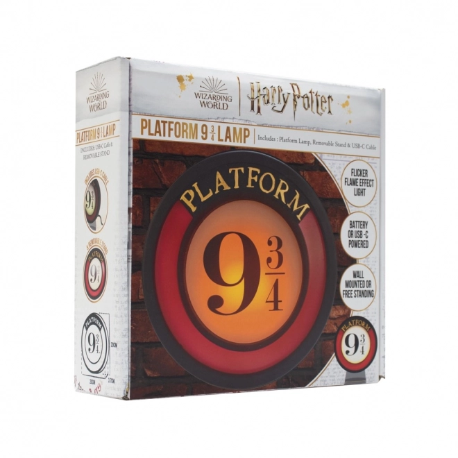 Licht Harry Potter perron 9 en 3/4