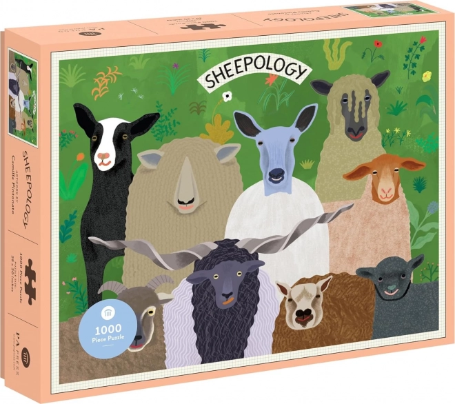 Puzzel Schaap 1000 stukken van Princeton Architectural Press