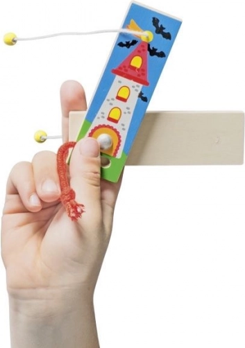 Duurzame houten uitvoering voor kleine kinderhanden