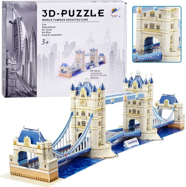 3D-puzzel Tower Bridge 120 stukjes