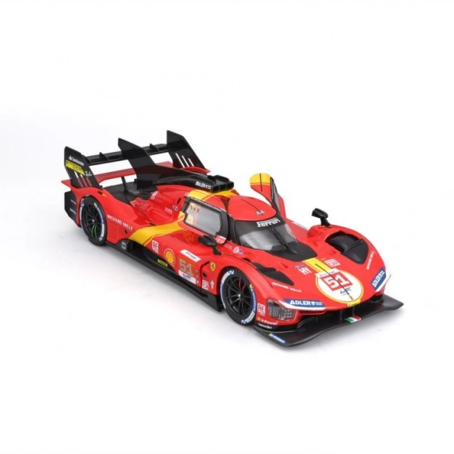 Bburago 1:24 Ferrari Racing - 499P LMH - Rood #51