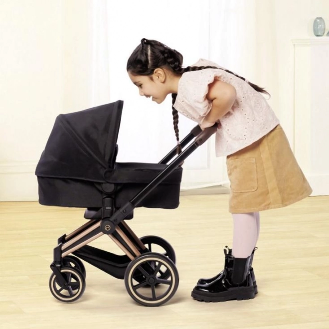Poppenwagen Cybex 3 in 1 zwart
